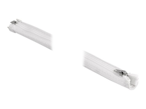 [20828] Delock Geflechtschlauch - 2 m - weiß