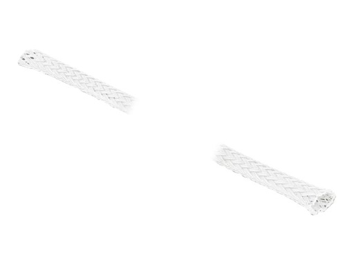 [20805] Delock Geflechtschlauch - 10 m - weiß