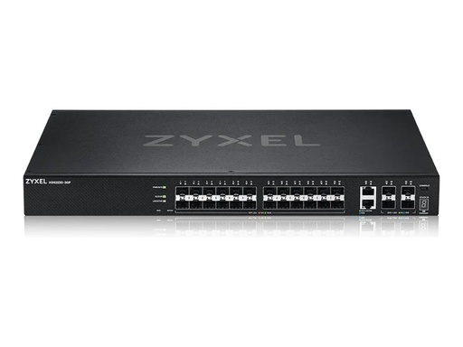[XGS2220-30FEU0101F] ZyXEL XGS2220 Series XGS2220-30F - Switch - L3-Zugang, NebulaFLEX Cloud - managed - 24 x 100/1000 Base-X + 6 x 10 Gigabit (Uplink)