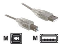 [82057] Delock USB-Kabel - USB (M) zu USB Typ B (M)