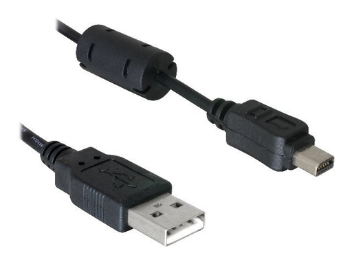 [82417] Delock USB-Ladekabel - USB männlich zu Digitalkameraanschluss