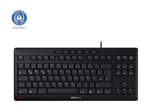 [JK-8600DE-2] Cherry STREAM KEYBOARD TKL - Tastatur - USB - QWERTZ