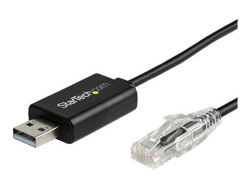 [ICUSBROLLOVR] StarTech.com 1,8 m Cisco Console Cable - Rollover Kabel - USB auf RJ45 - Kabel seriell - USB (M)