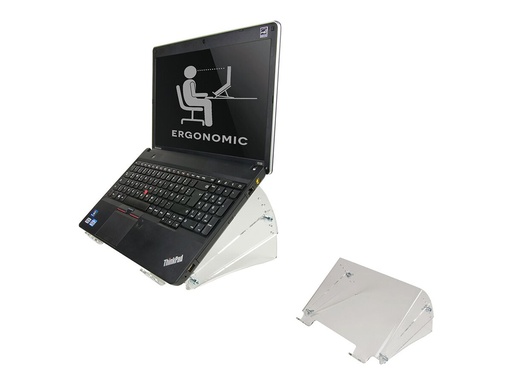 [NSNOTEBOOK300] Neomounts NSNOTEBOOK300 - Aufstellung - für Notebook - Acryl - klar - Bildschirmgröße: 25.4-55.9 cm (10"-22")
