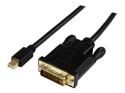 [MDP2DVIMM6BS] StarTech.com Mini DisplayPort auf DVI Kabel 1,8m - Stecker/Stecker - mDP zu DVI Adapter/ Koverter - 1920x1200 / 1080p - DisplayPort-Kabel - Mini DisplayPort (M)