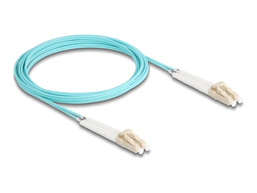 [88081] Delock Netzwerkkabel - LC Multi-Mode (M) gewinkelt zu LC Multi-Mode (M)