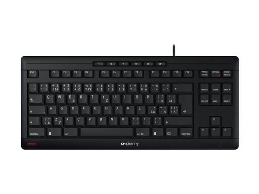 [JK-8600CS-2] Cherry STREAM KEYBOARD TKL - Tastatur - USB - Tschechisch