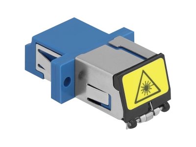 [86898] Delock Netzwerkkoppler - LC Single-Modus (W)