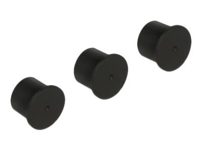 [60168] Delock Schutzkappe - Schwarz (Packung mit 10)