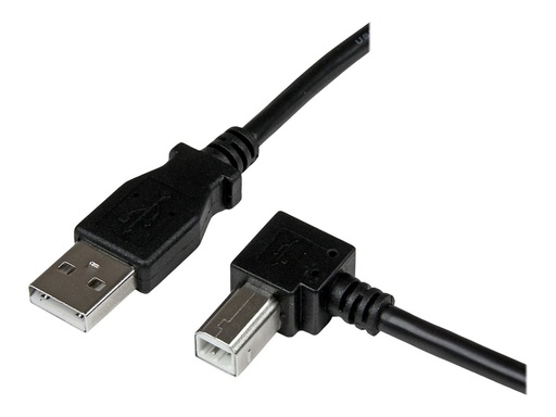 [USBAB1MR] StarTech.com 1m USB 2.0 A auf B Kabel rechts gewinkelt - St/St - USB Druckerkabel - USB-Kabel - USB Typ B (M)