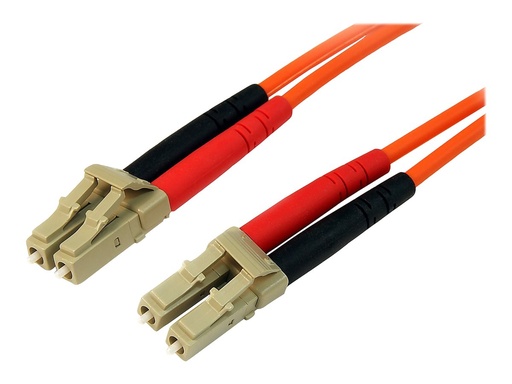 [50FIBLCLC30] StarTech.com 30m Fiber Optic Cable - Multimode Duplex 50/125 - LSZH - LC/LC - OM2 - LC to LC Fiber Patch Cable (50FIBLCLC30)