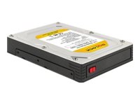[47224] Delock 3.5" Mobile Rack for 1 x 2.5" SATA HDD / SSD - Mobiles Speicher-Rack - 2.5" (6.4 cm)