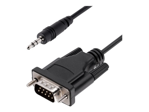 [9M351M-RS232-CABLE] StarTech.com StarTech 1 m DB9 auf 3.5mm serielles Kabel, Stecker auf Stecker Kabel - Kabel seriell - DB-9 (M)