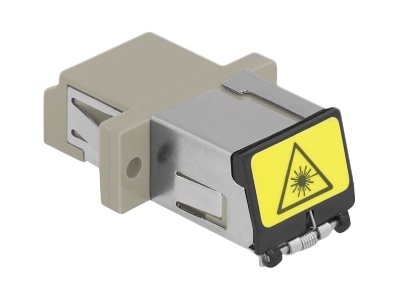 [86899] Delock Netzwerkkoppler - LC Multi-Mode (W)