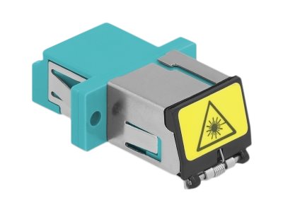 [86900] Delock Netzwerkkoppler - LC Multi-Mode (W)