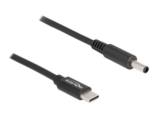 [87974] Delock Stromkabel - 24 pin USB-C (M) zu Gleichstromstecker 4,5 x 3,0 mm (M)
