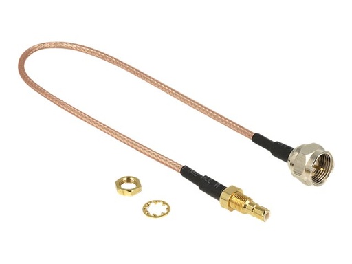 [13025] Delock Antennenkabel - F-Stecker Stecker zu