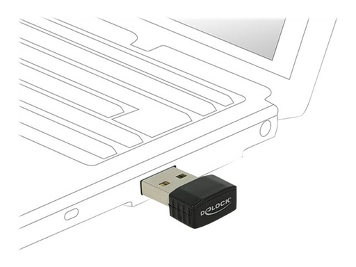 [12461] Delock USB 2.0 Dual Band WLAN ac/a/b/g/n Nano