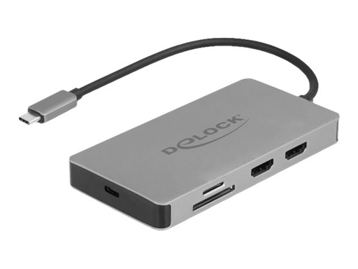 [87004] Delock Dockingstation - USB-C - 2 x HDMI