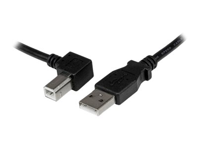 [USBAB2ML] StarTech.com 2m USB 2.0 A auf B Kabel links gewinkelt - St/St - USB Druckerkabel - USB-Kabel - USB Typ B (M)