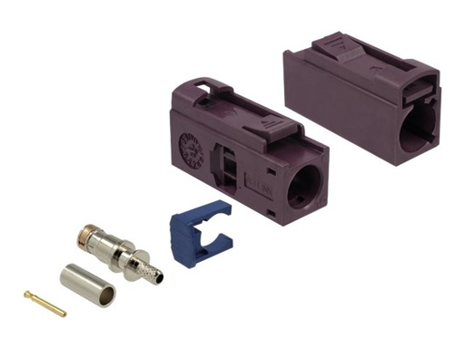 [89688] Delock FAKRA D jack 25 mm (long) for crimping