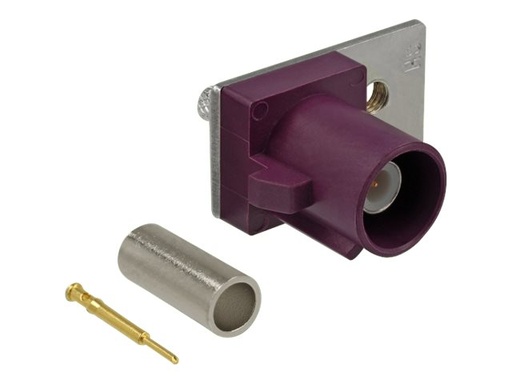 [89744] Delock FAKRA D plug spring pin for crimping 1
