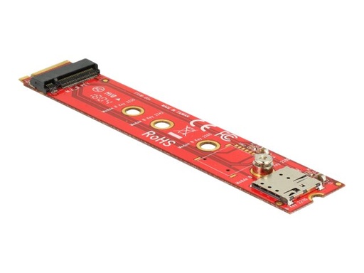 [65921] Delock Adapter M.2 key B male > M.2 key B slot