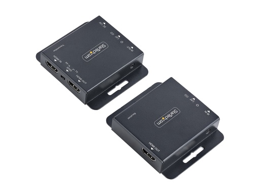 [EXTEND-HDMI-4K40C6P1] StarTech.com HDMI Ethernet Extender über CAT6/CAT5, 4K 30Hz/40 m oder 1080p/70 m, HDMI over Ethernet/IP Extender, HDMI Lan Transmitter und Receiver Kit, HDMI Verlängerung, IR (EXTEND-HDMI-4K40C6P1)