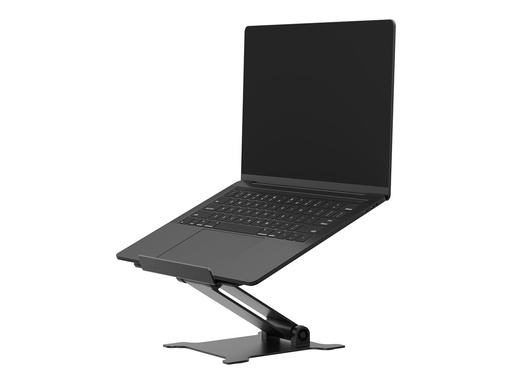 [DS20-740BL1] Neomounts Aufstellung - faltbar - für Notebook - Aluminium - Schwarz - Bildschirmgröße: 27.9-38.1 cm (11"-15")