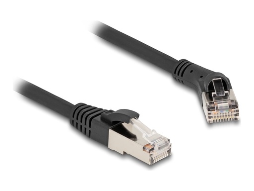 [80639] Delock Patch-Kabel - RJ-45 (M) nach rechts abgewinkelt zu RJ-45 (M)