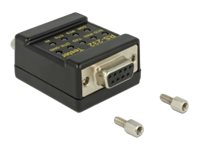 [87713] Delock RS-232 Tester DB9 female > DB9 male
