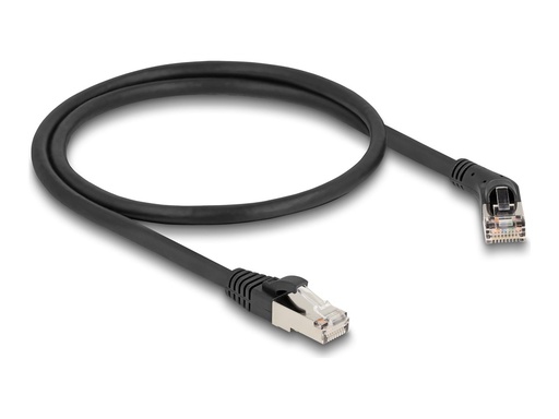 [80488] Delock Patch-Kabel - RJ-45 (M) nach rechts abgewinkelt zu RJ-45 (M)
