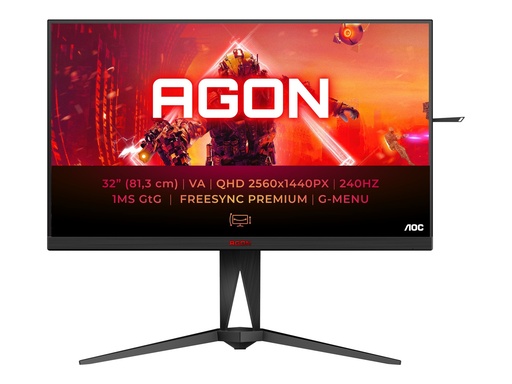 [AG325QZN/EU] AOC AGON AG325QZN - AG5 Series - LED-Monitor - Gaming - 80 cm (31.5")