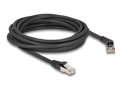 [80499] Delock Patch-Kabel - RJ-45 (M) nach rechts abgewinkelt zu RJ-45 (M)