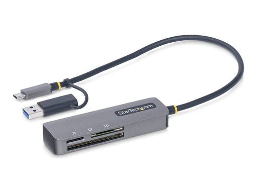 [FCREADMICRO3V2] StarTech.com USB 3.0 Multikartenleser, SD/microSD/CF, USB-C Kartenleser - Kartenleser (CF II, SDHC, microSDHC, SDXC, microSDXC, SD 3.0 UHS-I)