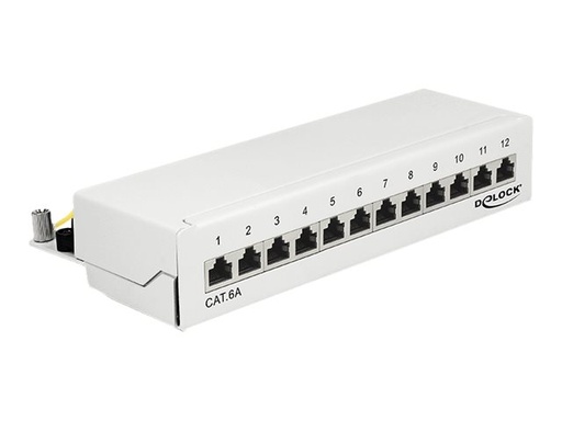 [87679] Delock Patch Panel - geeignet für Wandmontage