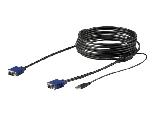 [RKCONSUV15] StarTech.com StarTech 4,6 m KVM Kabel für StarTech.com Rackmount Konsolen - Video- / USB-Kabel - Mini-VGA (M)