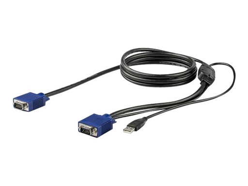 [RKCONSUV6] StarTech.com 6 ft. (1.8 m) USB KVM Cable for StarTech.com Rackmount Consoles - VGA and USB KVM Console Cable (RKCONSUV6)