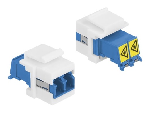 [86834] Delock Modularer Einschub (Kopplung) - LC SM X 2