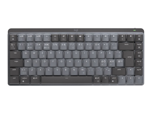 [920-010776] Logitech Master Series MX Mechanical Mini - Tastatur - hinterleuchtet - kabellos - Bluetooth LE - QWERTY - Nordisch (Dänisch/Finnisch/Norwegisch/Schwedisch)