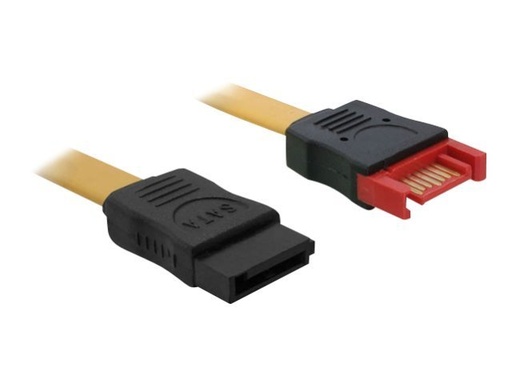[82856] Delock Cable SATA Extension - SATA-Verlängerungskabel - Serial ATA 150/300/600 - SATA (M)