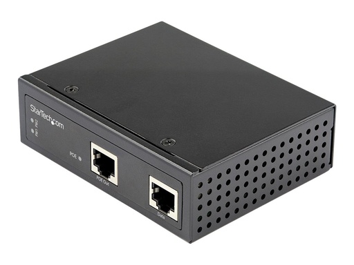 [POEINJ1G90W] StarTech.com Industrial Gigabit PoE Injector - High Speed/High Power 90W - 802.3bt PoE++ 48V-56VDC Hutschiene UPoE/Ultra Power Over Ethernet Injektor Adapter -40&deg;C bis 75&deg;C Robust (POEINJ1G90W)