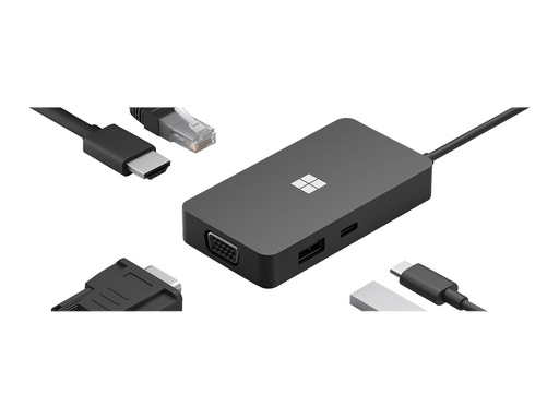 [1E4-00002] Microsoft USB-C Travel Hub - Dockingstation