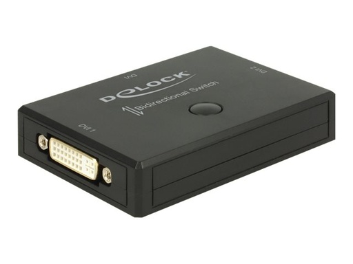 [18751] Delock DVI 2 - 1 Switch bidirectional 4K 30 Hz