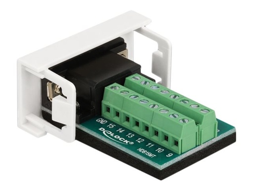 [81347] Delock Modulares Faceplate-Snap-In - VGA