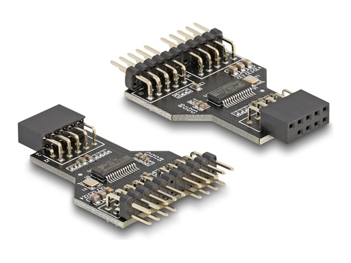 [60045] Delock USB-Adapter - 9-poliger USB-Header (W)