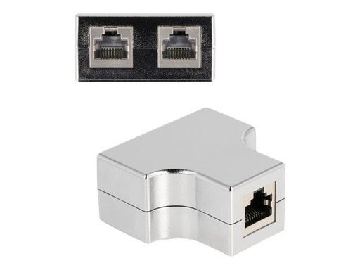 [87860] Delock Netzwerkadapter - RJ-45 (W) zu RJ-45 (W)
