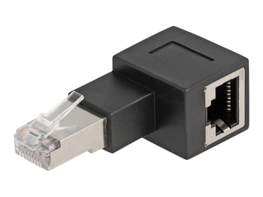 [87864] Delock Netzwerkadapter - RJ-45 (M) nach rechts abgewinkelt zu RJ-45 (W)