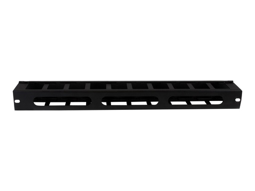 [CMDUCT1UX] StarTech.com 1 HE 19 Rangierpanel / Kabelordner Kabelmanagement mit Abdeckung - Server Finger Kabelkanal - Kabelführungsplatte für Schaltschrank - 1U - 48.3 cm (19")