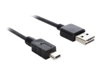[85158] Delock Easy - USB-Kabel - USB (M) umkehrbar zu mini-USB Typ B (M)